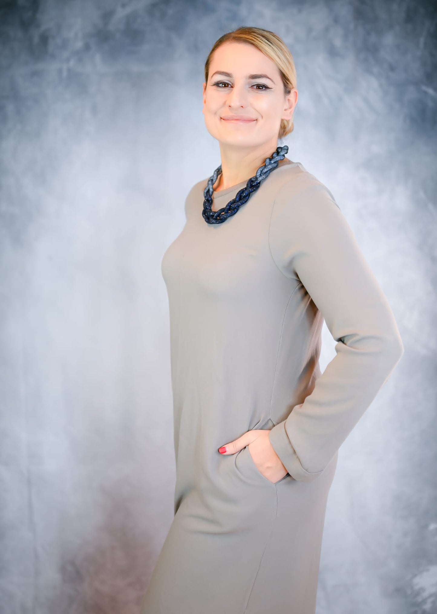 Kleid aus Viskose