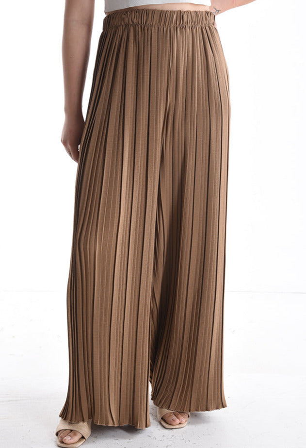 Wide-Leg-Hose Macchiato