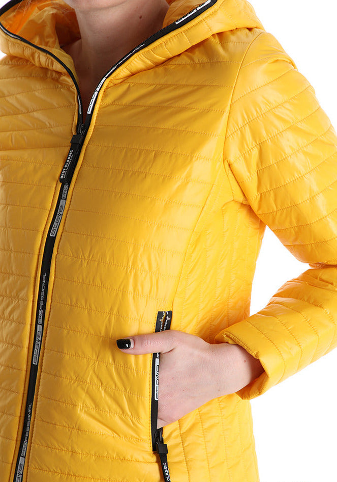 Gelbe Jacke