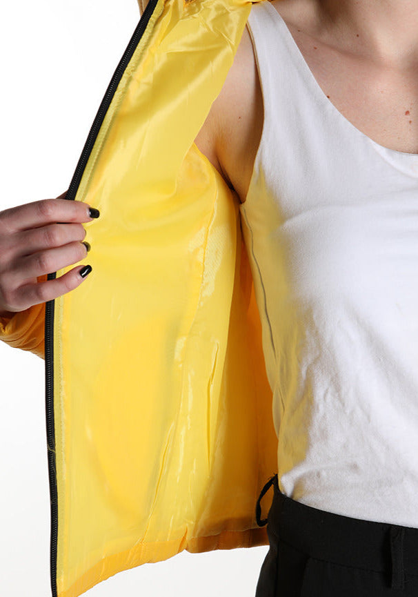 Gelbe Jacke