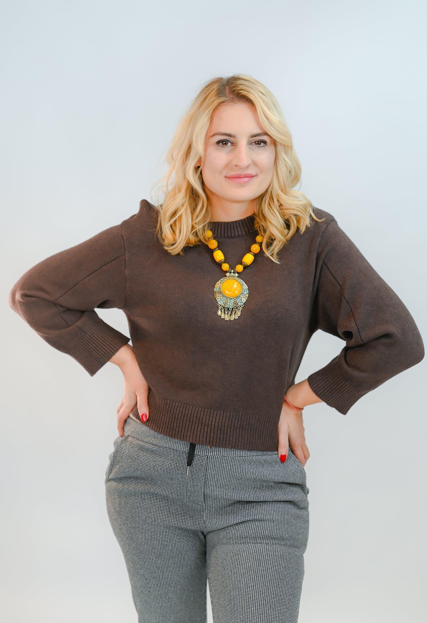 Braun Pullover