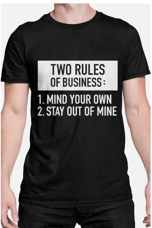 Herren-T-Shirt | Zwei Regeln