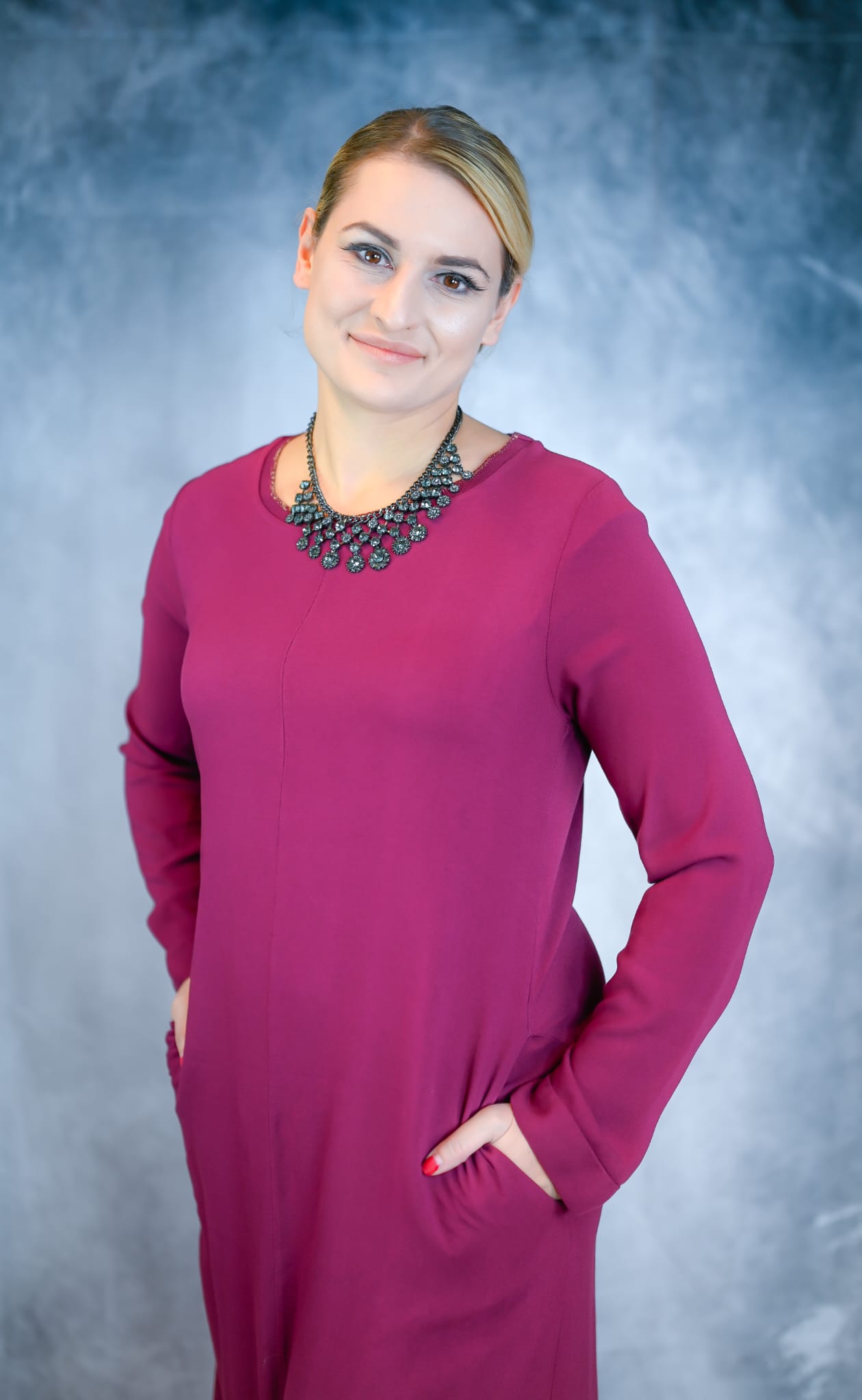 Kleid aus Viskose