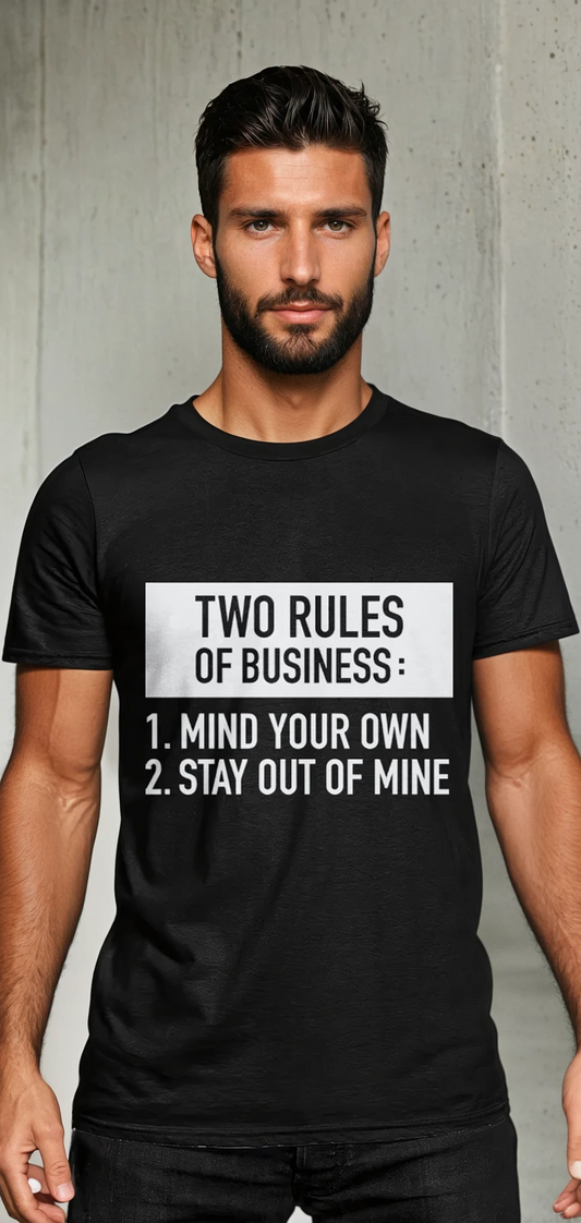 Herren-T-Shirt | Zwei Regeln